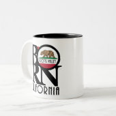 GEBOREN Scotts Valley 11oz Zweifarbige Tasse (Vorderseite Links)