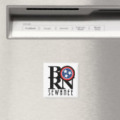 GEBOREN Sewanee Tennessee Magnet (In Situ (Geschirrspüler))