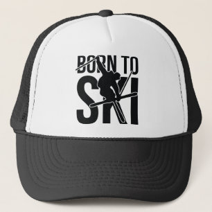 GEBOREN, SKI ZU FAHREN 04 FREESTYLE.png Truckerkappe