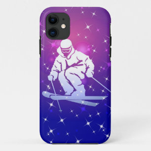 Geboren, Ski zu fahren iPhone 5 Fall iPhone 11 Hülle