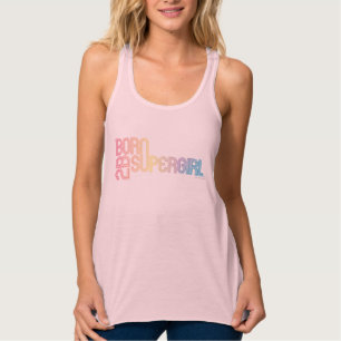Geboren, Supergirl zu sein Tank Top