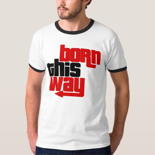 Geboren T-Shirt (Vorderseite)