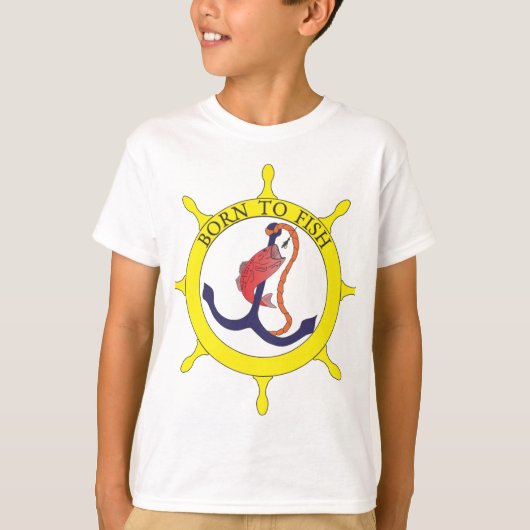 Geboren T-Shirt (Vorderseite)