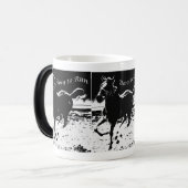 Geboren, Tasse laufen zu lassen (Vorderseite Links)