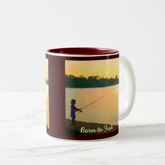 Geboren, Tasse zu fischen (VorderseiteRechts)