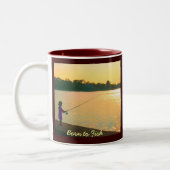 Geboren, Tasse zu fischen (Links)