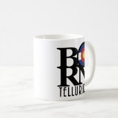 GEBOREN Telluride 11oz Kaffeetasse (VorderseiteRechts)
