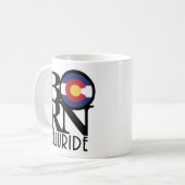 GEBOREN Telluride 11oz Kaffeetasse (Vorderseite Links)