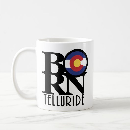 GEBOREN Telluride 11oz Kaffeetasse (Links)