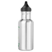 Geboren Tennis spielen gezwungen zur Schule Edelstahlflasche (Rechts)