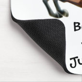 Geboren, Thoroughbred-Pferd Mousepad zu springen (Ecke)