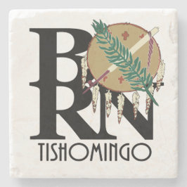 GEBOREN Tishomingo, OK Steinuntersetzer