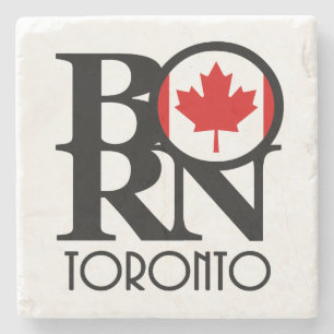 GEBOREN Toronto Kanada Steinuntersetzer