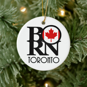 GEBOREN Toronto Keramik Ornament