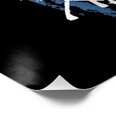 Geboren, Trommeln zu spielen, Rock Music Band Drum Poster (Ecke)