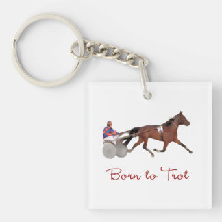 Geboren Trot Schlüsselanhänger