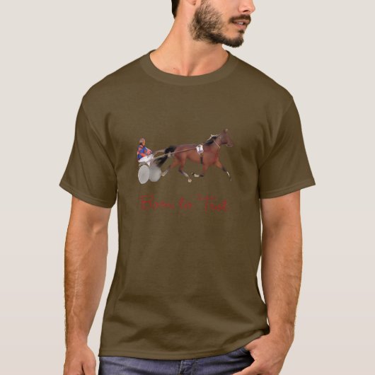 Geboren Trot T-Shirt (Vorderseite)