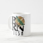 GEBOREN Tulsa Oklahoma 11oz Kaffeetasse (Vorderseite Links)