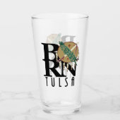 GEBOREN Tulsa Oklahoma Glas (Vorderseite)