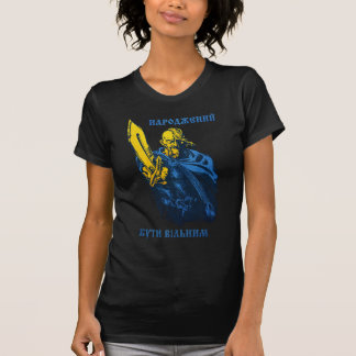 Geboren, ukrainischer Kosake frei zu sein T-Shirt