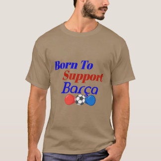 Geboren um Barça zu unterstützen - Klassisches Fuß T-Shirt