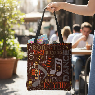 Geboren um braun zu tanzen ID277 Tasche