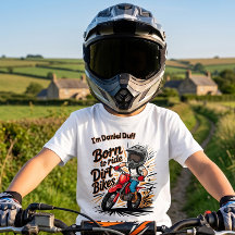 "Geboren um Dirt Bikes zu fahren" Jungen Motocross