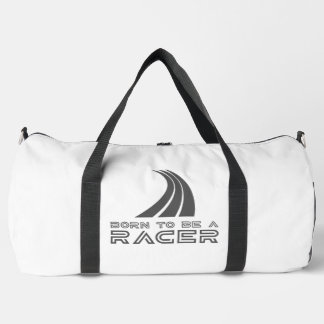 Geboren, um ein Rennfahrer zu sein Duffle Bag