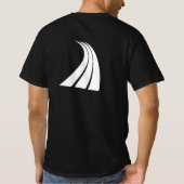Geboren, um ein Rennfahrer zu sein T-Shirt (Rückseite)