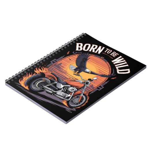 Geboren, um frei zu sein Notebook Notizblock (Linke Seite)