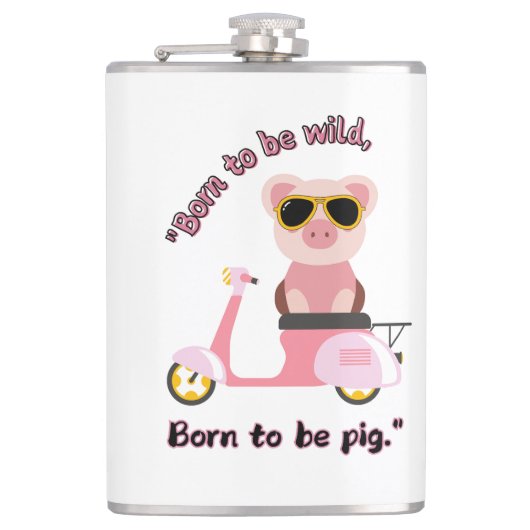 Geboren, um frei zu sein _seven flachmann (Vorderseite)