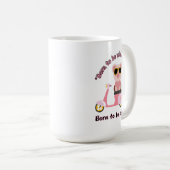 Geboren, um frei zu sein _seven kaffeetasse (VorderseiteRechts)