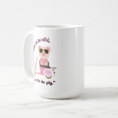 Geboren, um frei zu sein _seven kaffeetasse (Vorderseite Links)