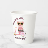 Geboren, um frei zu sein _seven pappbecher (Vorderseite)