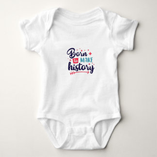 Geboren, um Geschichte Baby Jersey Bodysuit zu mac Strampler