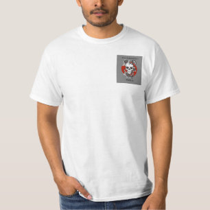 Geboren, um herauszustechen Totenkopf-Schlange im  T-Shirt