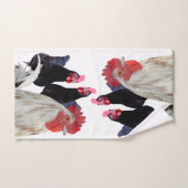 Geboren, um Hühner zu sein, Badetücher Set (Handtuch)