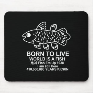 Geboren um in einer Welt zu leben, in der der Quas Mousepad