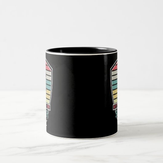 Geboren, um Legende-Player-Fußball-Tasse Zweifarbige Tasse (Mittel)
