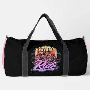 Geboren um Motorrad zu fahren Duffle Bag