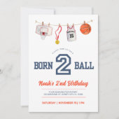 Geboren um zu ballen einladung (Vorderseite)