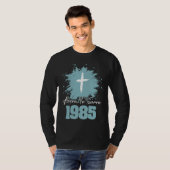Geboren um zu dienen 1985 T-Shirt (Vorne ganz)