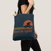 Geboren um zu Radfahren - MTB Mountainbike lustige Tasche (Von Nahem)
