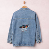 Geboren um zu rasen, gezwungen zu arbeiten jeansjacke (Hangar)