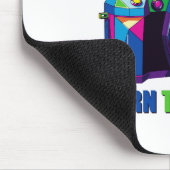 GEBOREN UM ZU SCHIESSEN MOUSEPAD (Ecke)