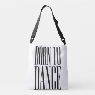Geboren um zu tanzen Minimalist Dance Quote T-Shir Tragetaschen Mit Langen Trägern
