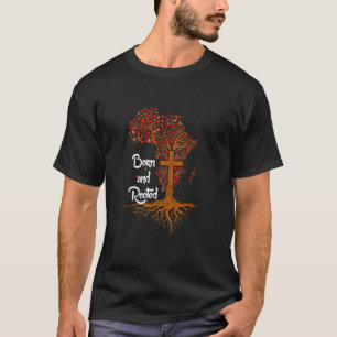 Geboren und verwurzelt Verwurzelt in Christus Svg T-Shirt