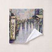 Geboren unter einem schlechten Zeichen Badhandtuch Set (Waschlappen)