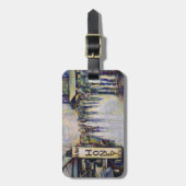 Geboren unter einem schlechten Zeichen Gepäckanhänger (Vorderseite vertikal)