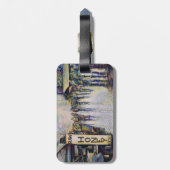 Geboren unter einem schlechten Zeichen Gepäckanhänger (Rückseite vertikal)